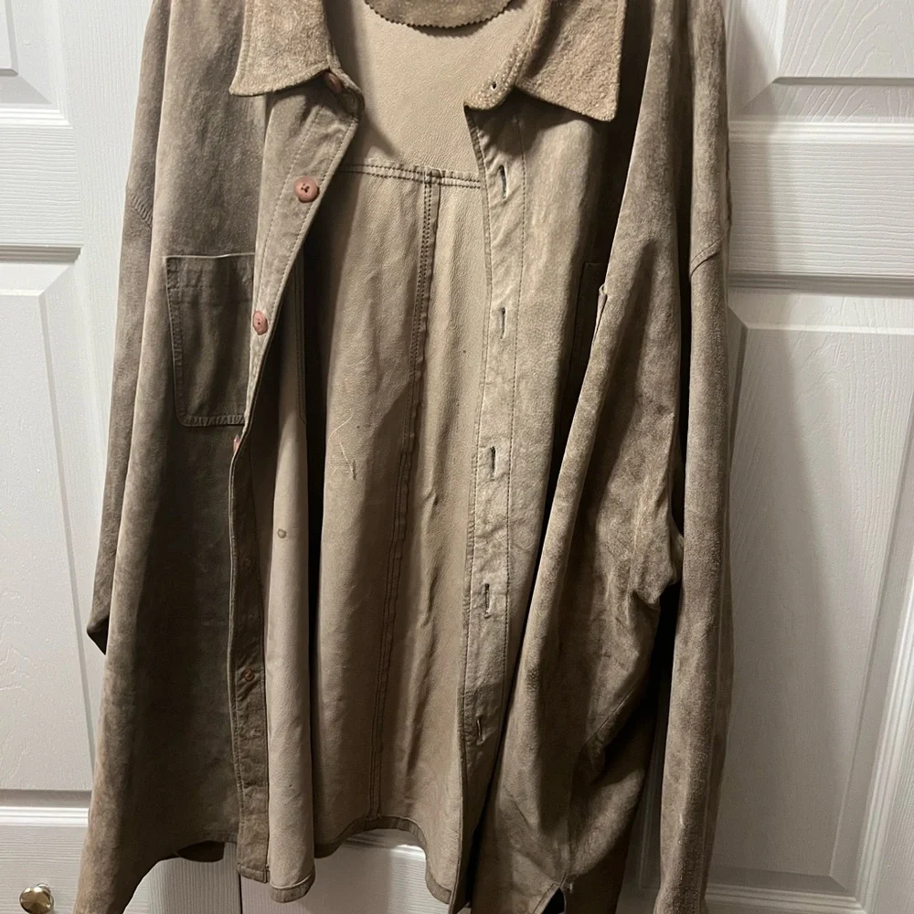 Suede jacket size 4xl - Picture 3 of 3